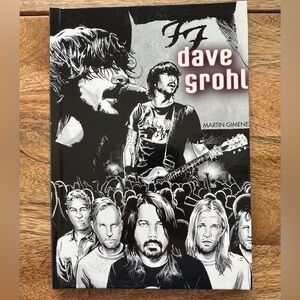 Dave Grohl Foo Fighters hardcover comic book